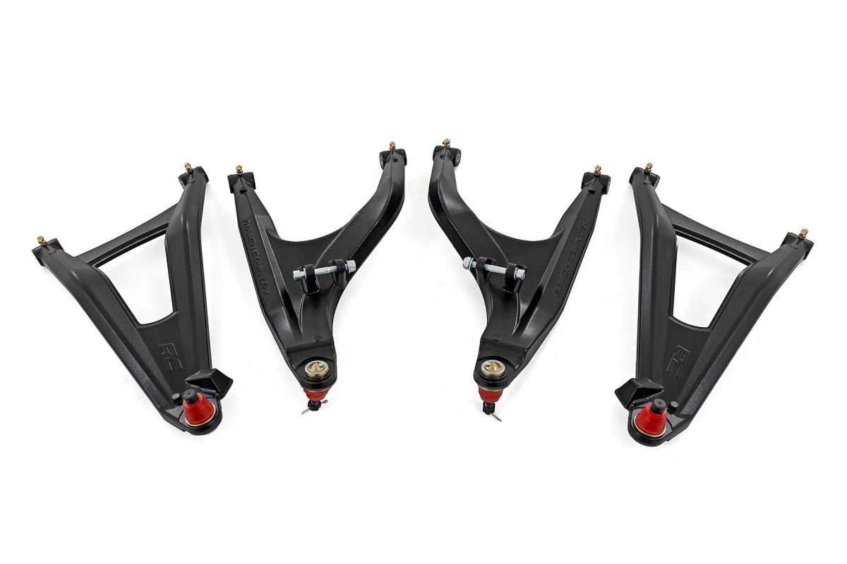 Can-Am Defender MAX HD10 X mr with Doors Control Arms - Front - Rough Country - High Clearance w/ 2